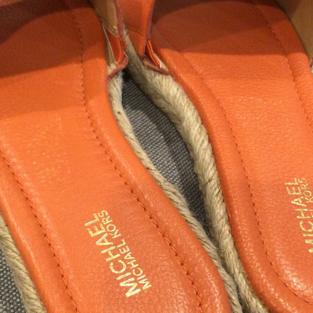 MICHAEL KORS Women's Carsten Espadrille Slide Sandals 6.5 - Picture 5 of 9